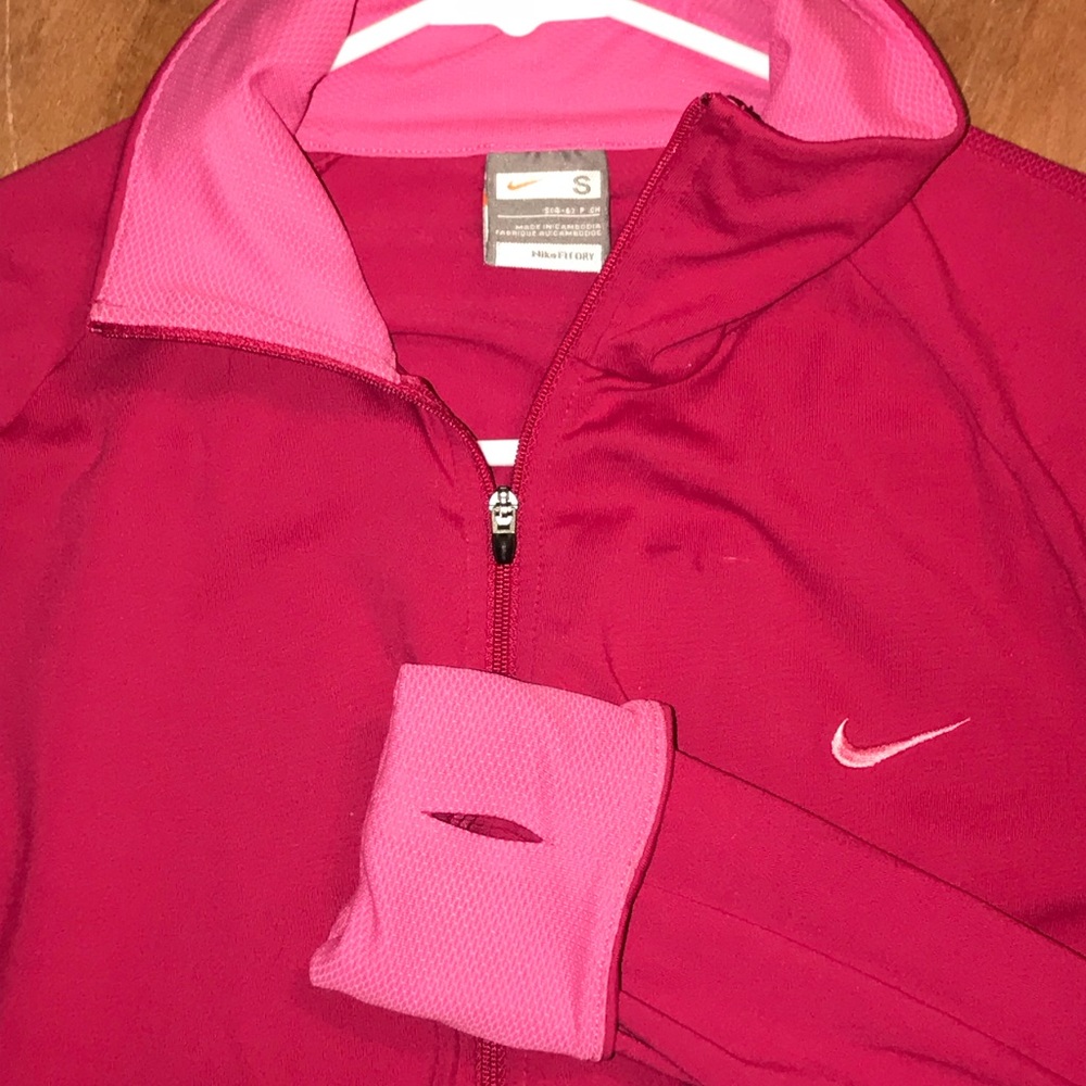 Two-tone pink, Nike, dry-fit, ladies jacket